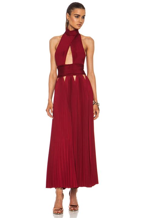 givenchy red dress|givenchy aesthetic dress.